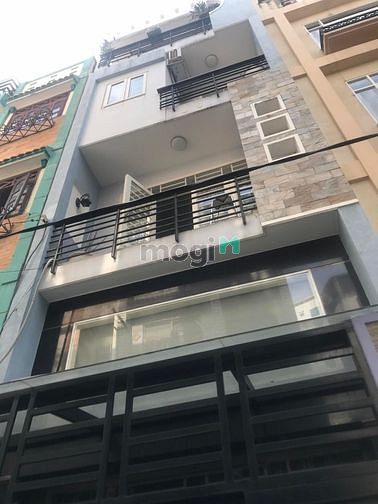 Hình ảnh Gần chợ Bà Chiểu, CHDV Đ. Bùi Hữu Nghĩa, 4,5x17m, Trệt + 3 Lầu ST