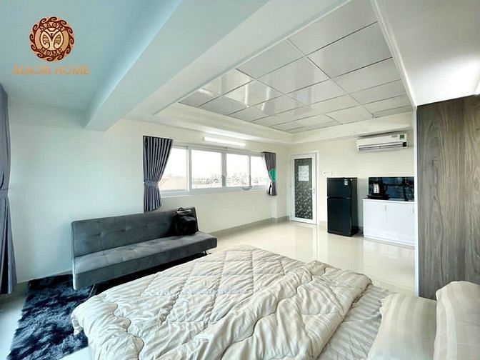Hình ảnh Studio view kính full nội thất gần sát LotteMart