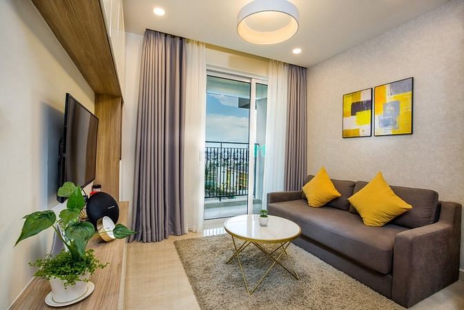 Hình ảnh Cho thuê chung cư Kris Vue, Krista, Parcspring, 1PN. Đủ nội thất đẹp