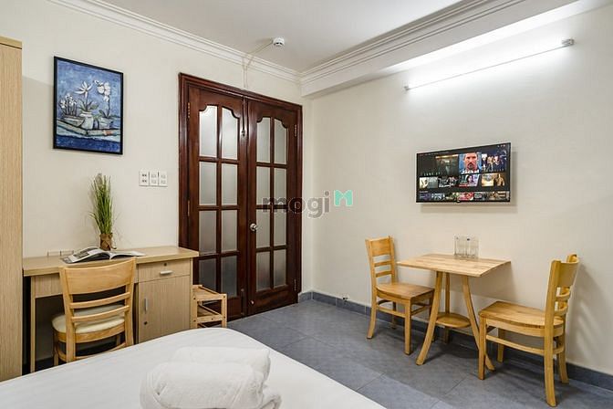 Hình ảnh Cho thuê Studio Full NT, full gia dụng bếp, Nguyễn Trãi, Quận 1