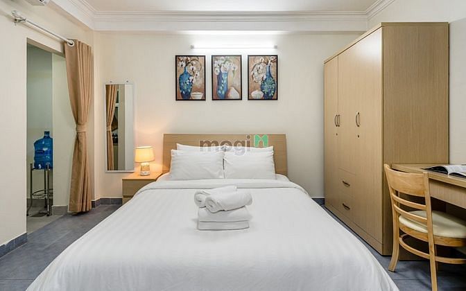 Hình ảnh Cho thuê Studio Full NT, full gia dụng bếp, Nguyễn Trãi, Quận 1