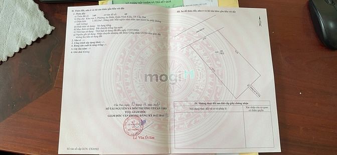 Hình ảnh Bán 1600m2 đất kdc 3A, phường An Bình, Quận Ninh Kiều.