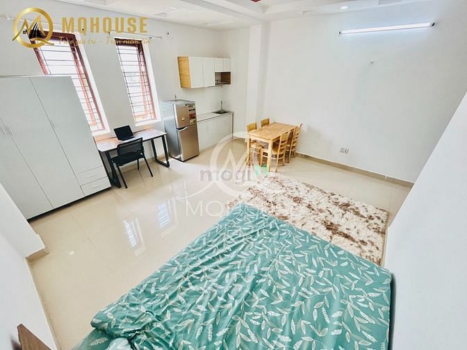 Hình ảnh Căn Hộ FUll nội thất ban công Gần Chợ Hạnh Thông Tây