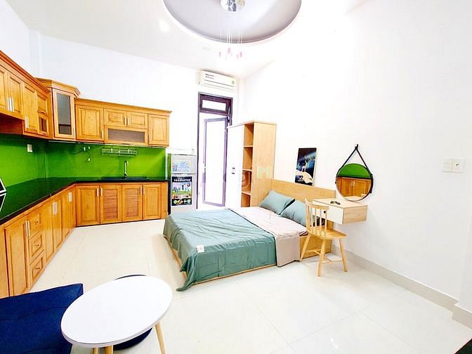 Hình ảnh Căn Hộ Studio Full Nội Thất Gần Công Viên Làng Hoa