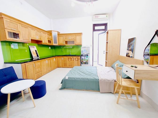 Hình ảnh Căn Hộ Studio Full Nội Thất Gần Công Viên Làng Hoa