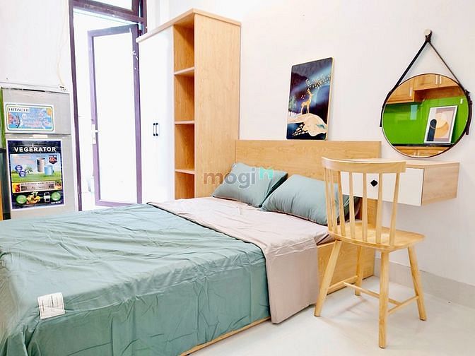 Hình ảnh Căn Hộ Studio Full Nội Thất Gần Công Viên Làng Hoa
