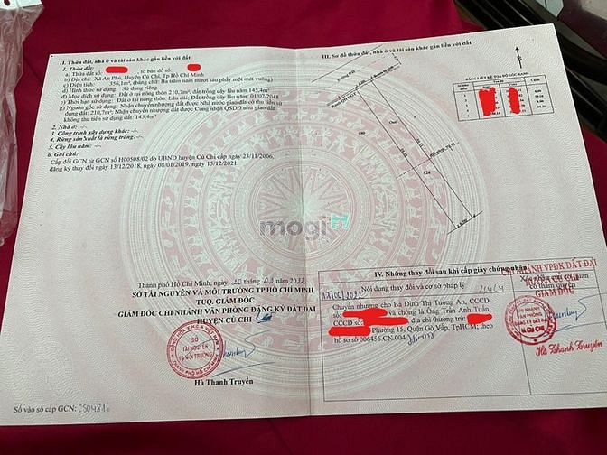 Hình ảnh Bán đất Củ Chi Xã An Phú; 3.2 tỷ; 356.1m2; MT Đường 793