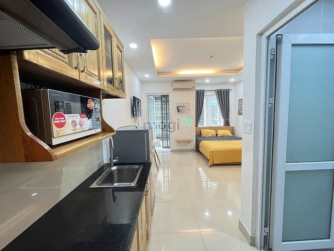 Hình ảnh Cho thuê Studio cao cấp, Full NT, thang máy, Trần Hưng Đạo, Quận 1