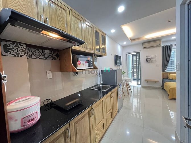 Hình ảnh Cho thuê Studio cao cấp, Full NT, thang máy, Trần Hưng Đạo, Quận 1