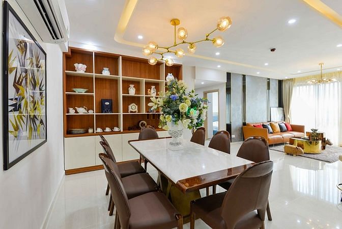 Hình ảnh Cho thuê CH cao cấp Riverpark Premier. Decor nội thất cao cấp 100% Mới