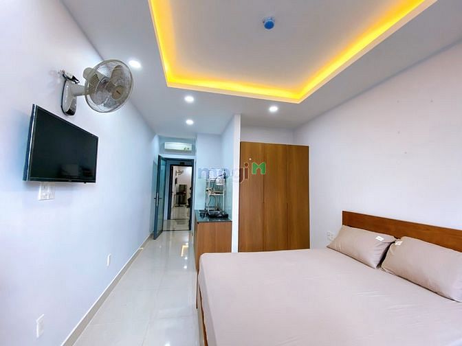 Hình ảnh Trống lại 1 phòng studio full nội thất có bancol riêng xịn sò - Gò Vấp