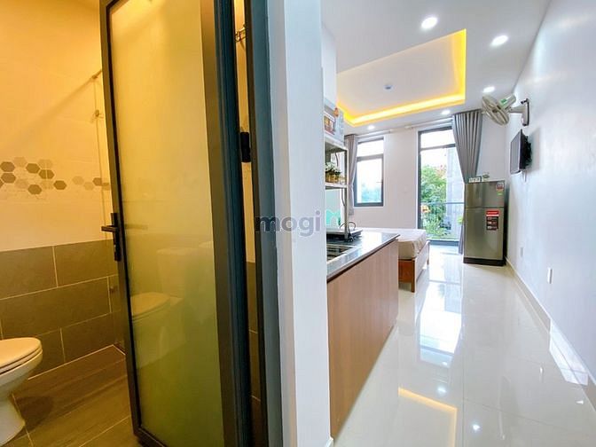 Hình ảnh Trống lại 1 phòng studio full nội thất có bancol riêng xịn sò - Gò Vấp