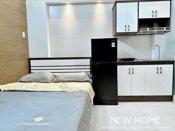 Hình ảnh Cho thuê Studio, Full NT, 25m2, thang máy, Nguyễn Trung Ngạn, Q1