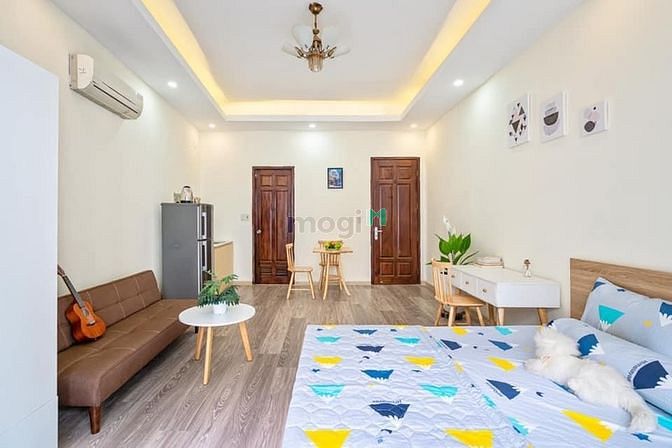 Hình ảnh ⚜️Studio Ban Công Rộng Hơn 35m2 Nội Thất Gỗ Cao Cấp