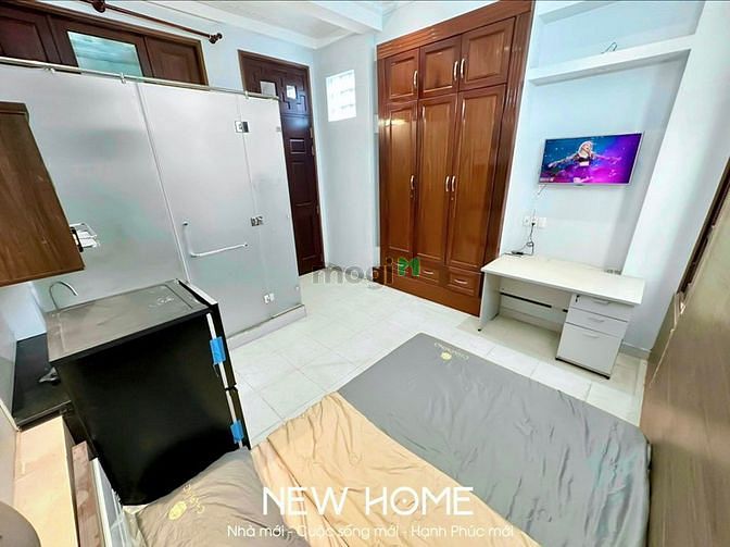 Hình ảnh Cho thuê Studio, Full NT, 25m2, thang máy, Nguyễn Trung Ngạn, Q1