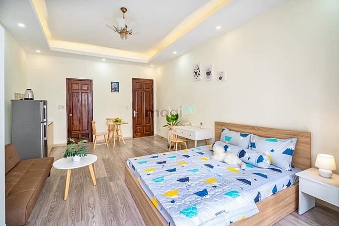 Hình ảnh ⚜️Studio Ban Công Rộng Hơn 35m2 Nội Thất Gỗ Cao Cấp