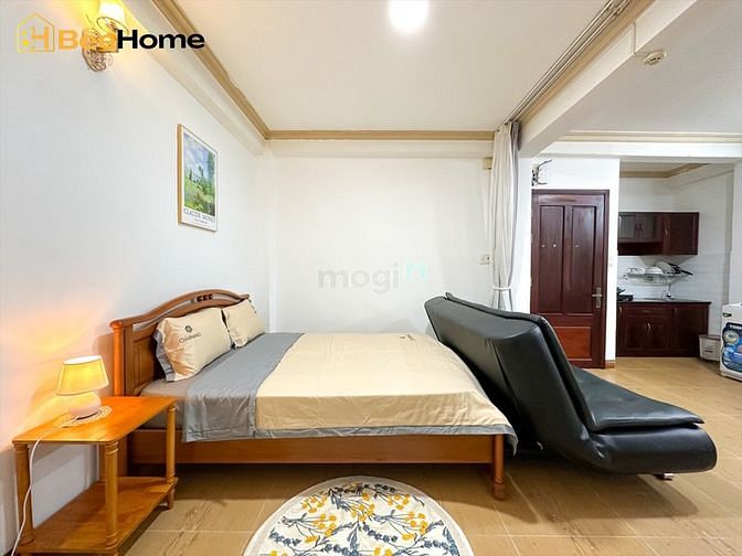 Hình ảnh Cho thuê Studio cao cấp, cửa sổ, thang máy, Hai Bà Trưng, Quận 1