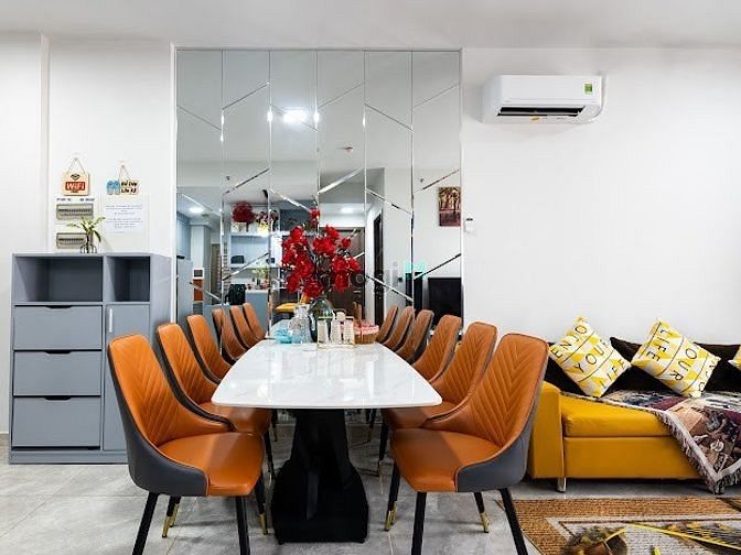 Hình ảnh Cho thuê Midtown, PMH, Quận 7 có 2PN 2WC full nội thất cao cấp.