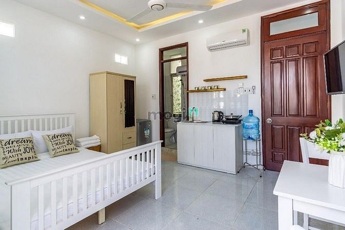 Hình ảnh Cho thuê CH Studio, mới 100%,ban công,Full NT,thang máy, Bà Lê Chân,Q1