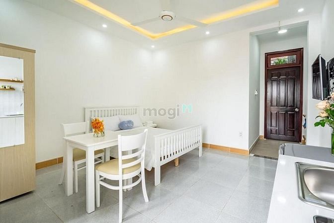 Hình ảnh Cho thuê CH Studio, mới 100%,ban công,Full NT,thang máy, Bà Lê Chân,Q1