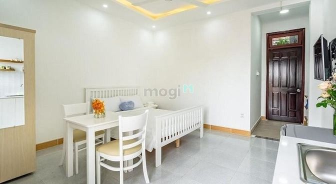Hình ảnh Cho thuê CH Studio, mới 100%,ban công,Full NT,thang máy, Bà Lê Chân,Q1