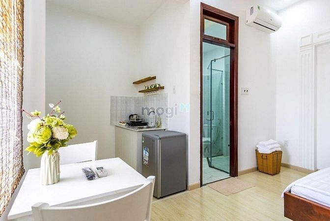 Hình ảnh Cho thuê Studio cao cấp, 2 cửa sổ lớn, mới,Full NT, Bà Lê Chân, Q1