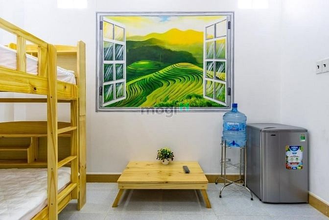 Hình ảnh Cho thuê Studio, thiết kế gọn, xinh, mới,Full NT, Bà Lê Chân, Q1