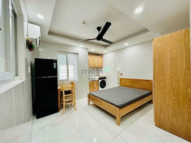 Hình ảnh Mb6623 nạp rút nhanh chóng cao cấp chung cư mini full nội thất gỗ có máy giặt riêng