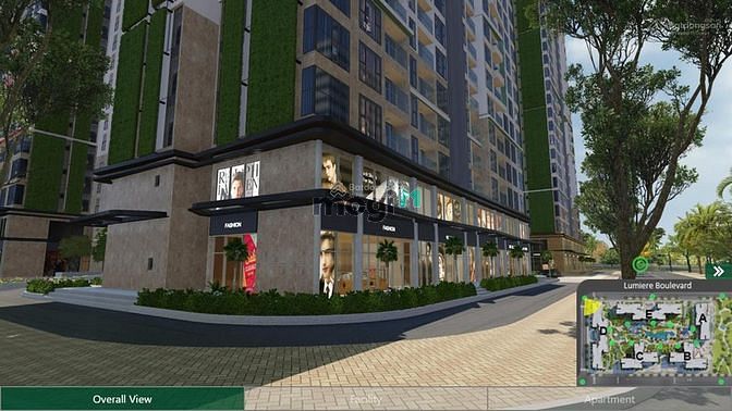Hình ảnh Shophouse Khối Đế Thông Tầng-Hiếm Mb6623 phiên bản mới nhất Chắc Thắng Lumiere Boulevard