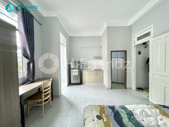 Hình ảnh Phòng studio bancol siêu đẹp ở Sân Bay Tân Bình_Full nội thất🏡🏡