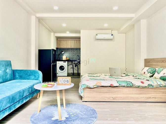 Hình ảnh Căn studio đầy đủ NT-bancon- máy giặt riêng- gần ĐH Văn Lang, Hutech