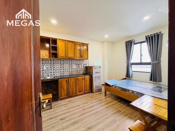 Hình ảnh Cho Thuê Căn Hộ Studio Full Nội thất Sang Trọng, gần Vincom Gò Vấp.