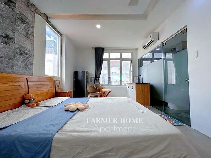Hình ảnh Studio Mới Xây 100% - Full Đầy Đủ Nội Thất Có Thang Máy- HF