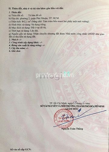 Hình ảnh Bán lô đất Phú Nhuận, mặt tiền Phan Đăng Lưu, 842m2 đất thổ cư