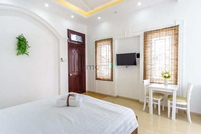 Hình ảnh Studio full nội thất, ban công gần nhà thờ Tân Định