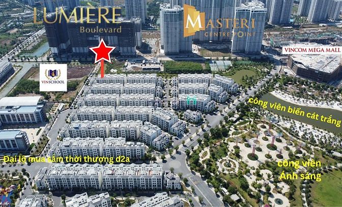 Hình ảnh BÁN NHANH căn nhà phố 445m2 liền kề Vinschool