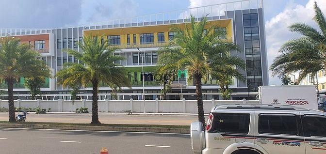 Hình ảnh DUY NHẤT căn shop 628M2 đã hoàn thiện cho thuê trục NX-LP