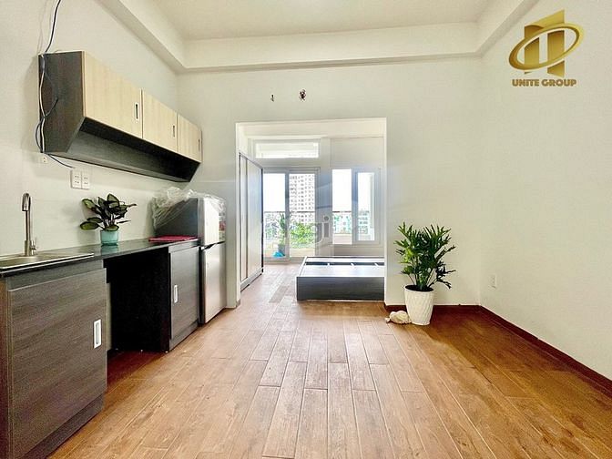 Hình ảnh Tôn Thất Thuyết Q4 ,1 Phòng Ngủ Ban Công full nội thất mới xây