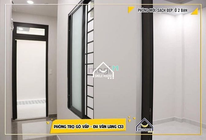 Hình ảnh Phòng trọ mới, có bancon gần ĐH Văn Lang, Phan Văn Trị, Free Xe