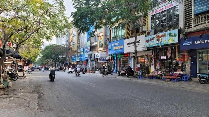 Hình ảnh siêu rẻ ! phố thái thịnh đống đa lô góc vỉ hè oto 89,5m MT 8,5m 41 tỷ