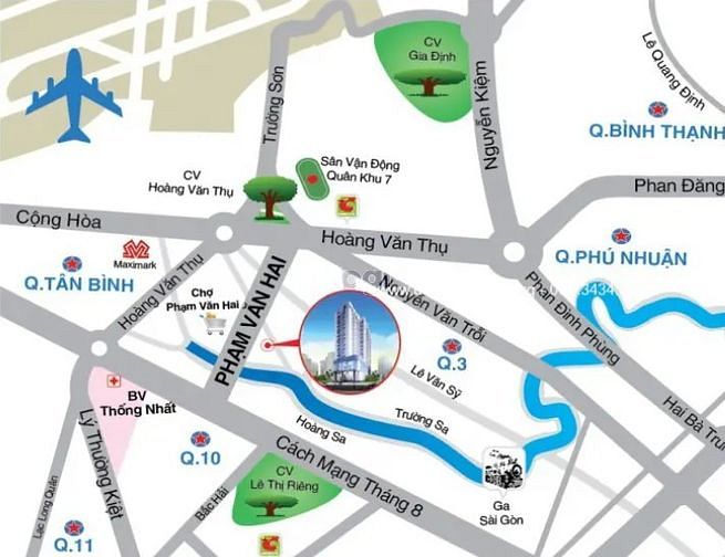 Hình ảnh Bán Trang Chủ MB66.COM / Đăng Ký Tặng 66K chung cư Central Plaza tân bình gần sân bay tân sơn Nhất