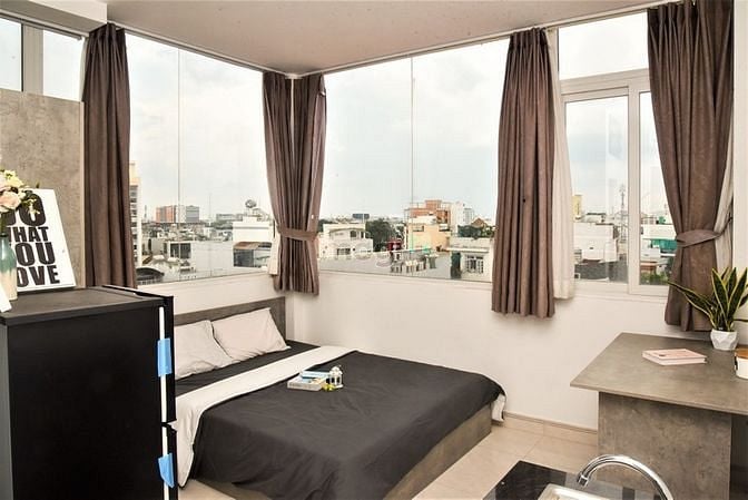 Hình ảnh Cho thuê phòng cửa sổ Khu vực Bình Thạnh_FULL NỘI THẤT_PHẠM VĂN ĐỒNG