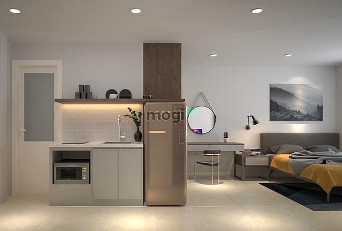 Hình ảnh ChoThuêCănHộTạiQ1_1Pn_CS_AStot_40m2_FullNT_AnNinh_YênTĩnh_GầnChợ_HầmXe