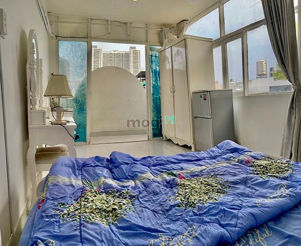 Hình ảnh ChoThuêCănHộQ1_Bancol_AStot_30m2_FullNT_AnNinh_YênTĩnh_GầnChợ_Hầm Xe