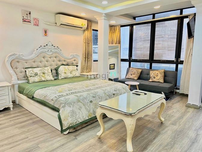 Hình ảnh ChoThuêCănHộTạiQ1_Bancol_AStot30m2_FullNT_AnNinh_YênTĩnh_GầnChợ_HầmXe