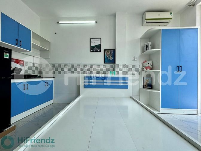 Hình ảnh Full nội thất có ban công cửa sổ lớn tại quận 10