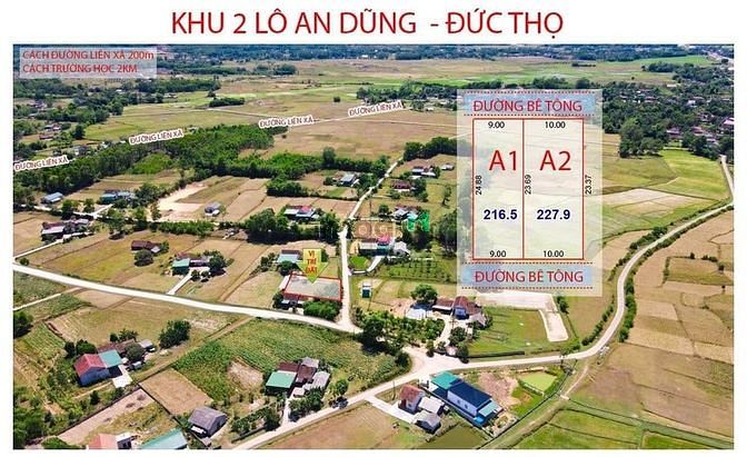 Hình ảnh Bán đất đức an - đức thọ giá rẻ vị trí thuận lợi