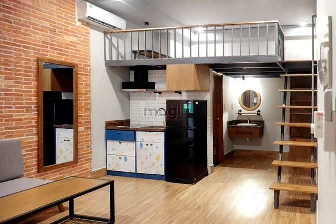 Hình ảnh 🌍Cho Thuê Duplex Ngay ĐH Hutech - Ngã 4 Hàng Xanh - Full Nội Thất