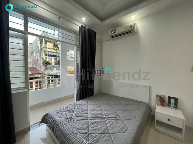 Hình ảnh Trống Sẵn Studio Ban Công Full Nội Thất