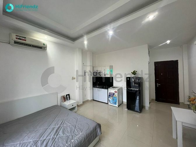Hình ảnh Trống Sẵn Studio Ban Công Full Nội Thất